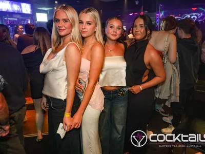 A professional photo of guests enjoying themselves at Cocktails Nightclub from our gallery.