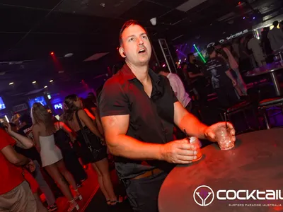 A professional photo of guests enjoying themselves at Cocktails Nightclub from our gallery.