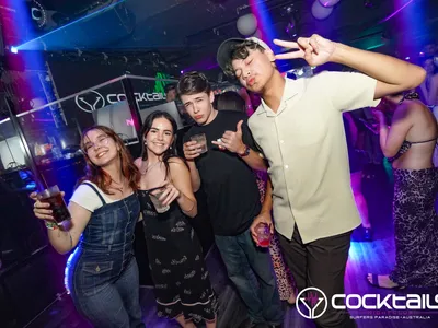 A professional photo of guests enjoying themselves at Cocktails Nightclub from our gallery.