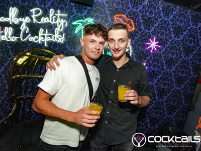 A professional photo of guests enjoying themselves at Cocktails Nightclub from our gallery.