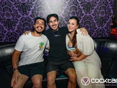 A professional photo of guests enjoying themselves at Cocktails Nightclub from our gallery.