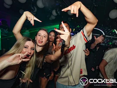 A professional photo of guests enjoying themselves at Cocktails Nightclub from our gallery.