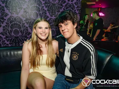 A professional photo of guests enjoying themselves at Cocktails Nightclub from our gallery.