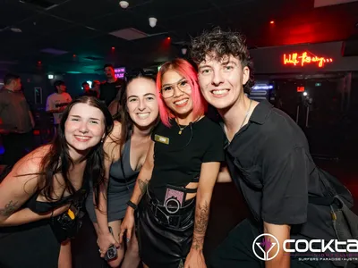 A professional photo of guests enjoying themselves at Cocktails Nightclub from our gallery.