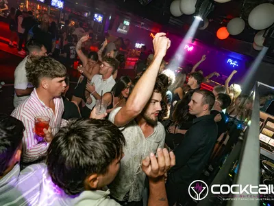 A professional photo of guests enjoying themselves at Cocktails Nightclub from our gallery.