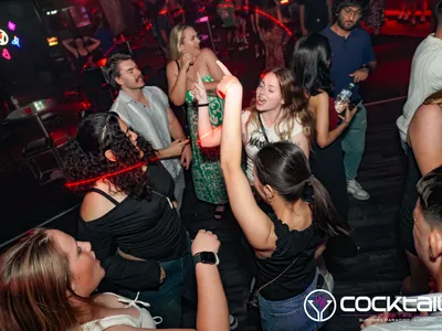 A professional photo of guests enjoying themselves at Cocktails Nightclub from our gallery.