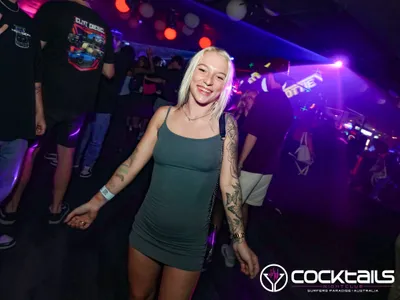 A professional photo of guests enjoying themselves at Cocktails Nightclub from our gallery.