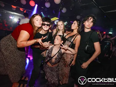 A professional photo of guests enjoying themselves at Cocktails Nightclub from our gallery.