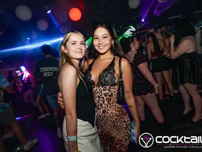 A professional photo of guests enjoying themselves at Cocktails Nightclub from our gallery.