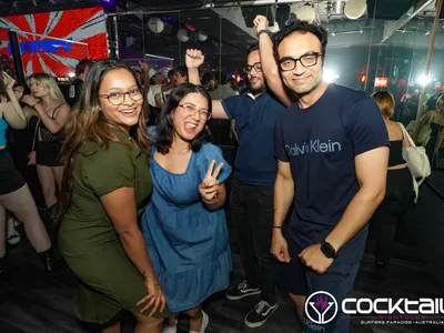 A professional photo of guests enjoying themselves at Cocktails Nightclub from our gallery.