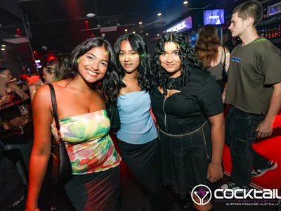 A professional photo of guests enjoying themselves at Cocktails Nightclub from our gallery.