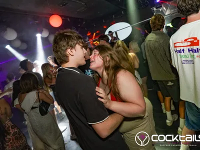 A professional photo of guests enjoying themselves at Cocktails Nightclub from our gallery.