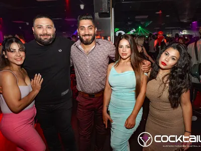 A professional photo of guests enjoying themselves at Cocktails Nightclub from our gallery.