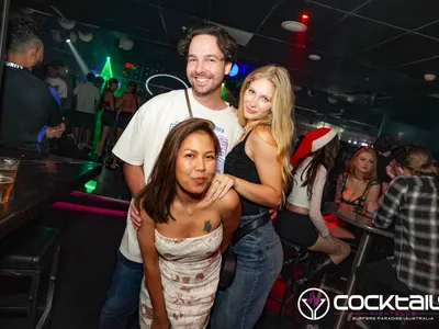 A professional photo of guests enjoying themselves at Cocktails Nightclub from our gallery.