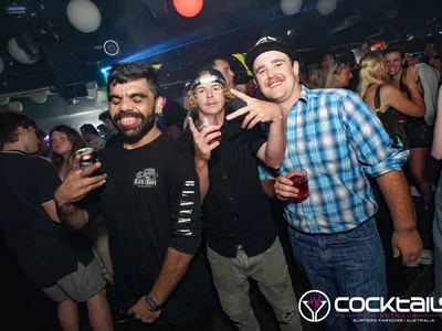 A professional photo of guests enjoying themselves at Cocktails Nightclub from our gallery.