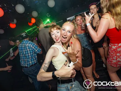 A professional photo of guests enjoying themselves at Cocktails Nightclub from our gallery.