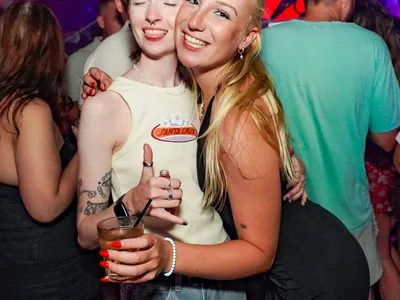 A professional photo of guests enjoying themselves at Cocktails Nightclub from our gallery.