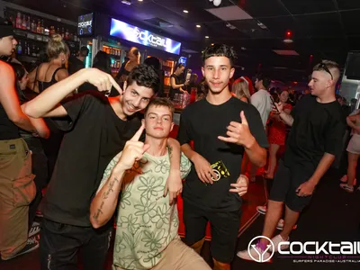 A professional photo of guests enjoying themselves at Cocktails Nightclub from our gallery.