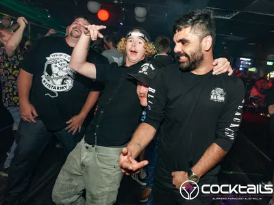 A professional photo of guests enjoying themselves at Cocktails Nightclub from our gallery.