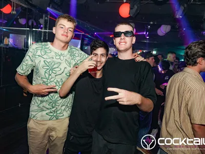 A professional photo of guests enjoying themselves at Cocktails Nightclub from our gallery.