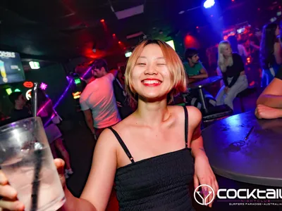 A professional photo of guests enjoying themselves at Cocktails Nightclub from our gallery.