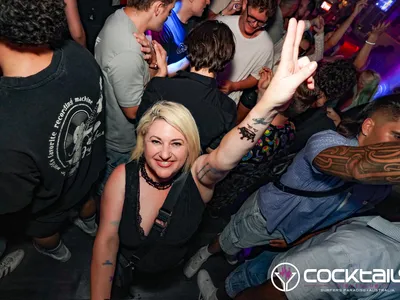 A professional photo of guests enjoying themselves at Cocktails Nightclub from our gallery.