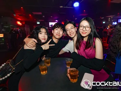 A professional photo of guests enjoying themselves at Cocktails Nightclub from our gallery.