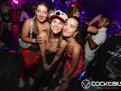 A professional photo of guests enjoying themselves at Cocktails Nightclub from our gallery.