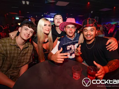 A professional photo of guests enjoying themselves at Cocktails Nightclub from our gallery.