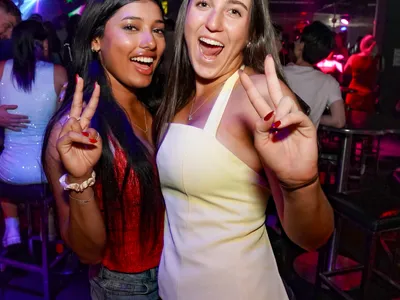 A professional photo of guests enjoying themselves at Cocktails Nightclub from our gallery.