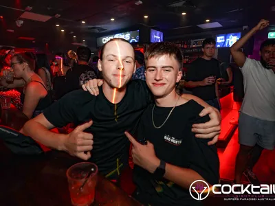 A professional photo of guests enjoying themselves at Cocktails Nightclub from our gallery.