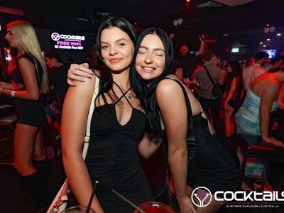 A professional photo of guests enjoying themselves at Cocktails Nightclub from our gallery.