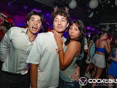 A professional photo of guests enjoying themselves at Cocktails Nightclub from our gallery.