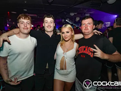 A professional photo of guests enjoying themselves at Cocktails Nightclub from our gallery.