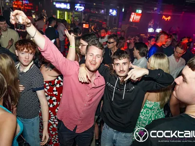 A professional photo of guests enjoying themselves at Cocktails Nightclub from our gallery.