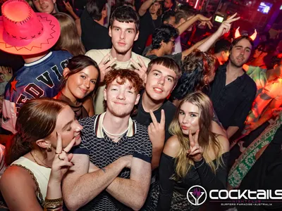 A professional photo of guests enjoying themselves at Cocktails Nightclub from our gallery.