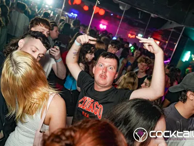 A professional photo of guests enjoying themselves at Cocktails Nightclub from our gallery.