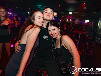 A professional photo of guests enjoying themselves at Cocktails Nightclub from our gallery.