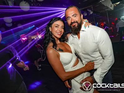 A professional photo of guests enjoying themselves at Cocktails Nightclub from our gallery.