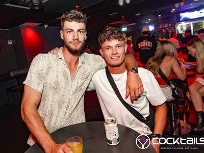 A professional photo of guests enjoying themselves at Cocktails Nightclub from our gallery.