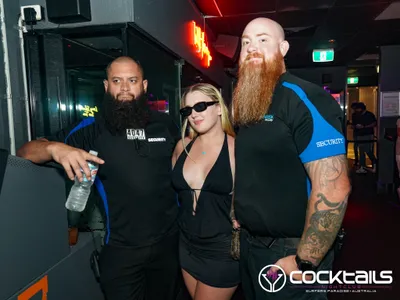 A professional photo of guests enjoying themselves at Cocktails Nightclub from our gallery.