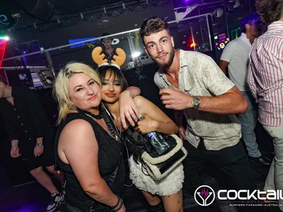 A professional photo of guests enjoying themselves at Cocktails Nightclub from our gallery.