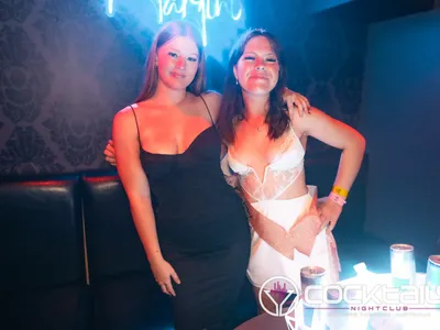 A professional photo of guests enjoying themselves at Cocktails Nightclub from our gallery.