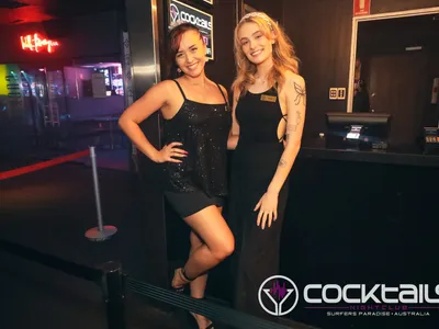 A professional photo of guests enjoying themselves at Cocktails Nightclub from our gallery.