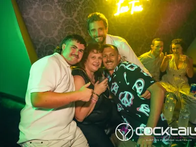 A professional photo of guests enjoying themselves at Cocktails Nightclub from our gallery.