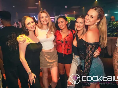 A professional photo of guests enjoying themselves at Cocktails Nightclub from our gallery.