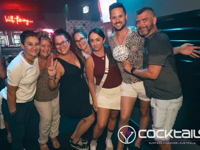 A professional photo of guests enjoying themselves at Cocktails Nightclub from our gallery.