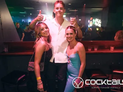 A professional photo of guests enjoying themselves at Cocktails Nightclub from our gallery.