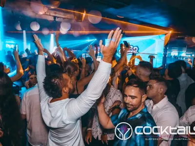 A professional photo of guests enjoying themselves at Cocktails Nightclub from our gallery.