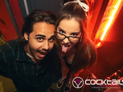 A professional photo of guests enjoying themselves at Cocktails Nightclub from our gallery.